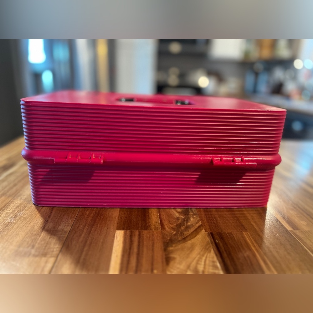 Vintage rare large Caboodle 80s - Picture 4 of 10